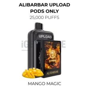 Alibarbar Upload Pods Only 25000 Puffs – Mango Magic