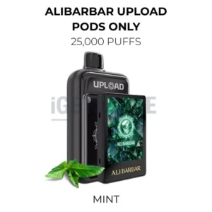 Alibarbar Upload Pods Only 25000 Puffs – Mint