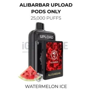 Alibarbar Upload Pods Only 25000 Puffs – Watermelon Ice
