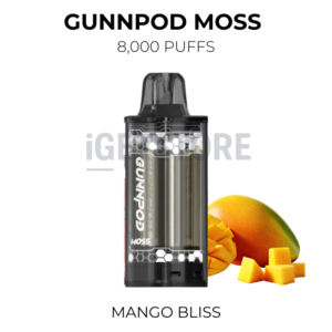 GunnPod Moss 8000 Puffs – Mango Bliss