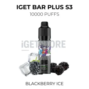 IGET Bar Plus S3 10000 Puffs – Blackberry Ice