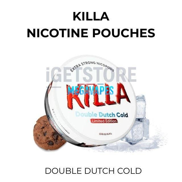 killa-nicotine-pouches-double-dutch-coldjpg - Mega Vapes Australia