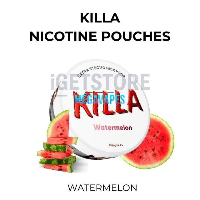 killa-nicotine-pouches-watermelonjpg - Mega Vapes Australia