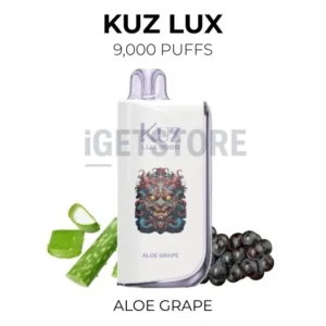 KUZ LUX 9000 Puffs – Aloe Grape