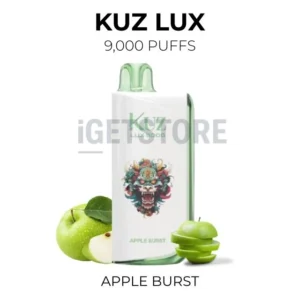 KUZ LUX 9000 Puffs – Apple Burst