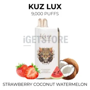 KUZ LUX 9000 Puffs – Strawberry Coconut Watermelon