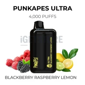 Punkapes Ultra 4000 Puffs – Blackberry Raspberry Lemon