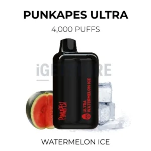 Punkapes Ultra 4000 Puffs – Watermelon Ice