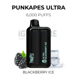 Punkapes Ultra 6000 Puffs – Blackberry Ice