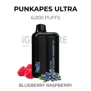 Punkapes Ultra 6000 – Blueberry Raspberry