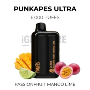 Punkapes Ultra 6000 – Passionfruit Mango Lime