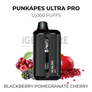 Punkapes Ultra Pro 12000 Puffs – Blackbery Pomegranate Cherry