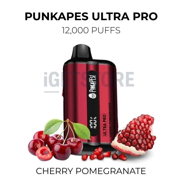 punkapes-ultra-pro-12000-puffs-cherry-pomegranatewebp - Mega Vapes Australia