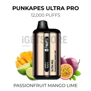 Punkapes Ultra Pro 12000 Puffs – Passionfruit Mango Lime