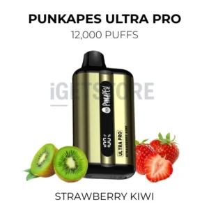 Punkapes Ultra Pro 12000 Puffs – Strawberry Kiwi