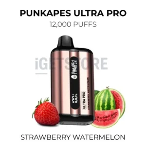 Punkapes Ultra Pro 12000 Puffs – Strawberry Watermelon