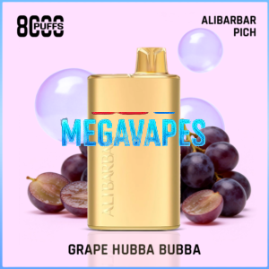 Alibarbar Rich Grape Hubba Bubba 8000 Puffs