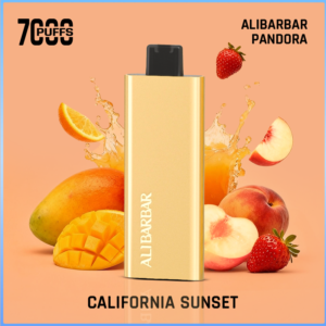 Alibarbar Pandora California Sunset 7000 Puffs