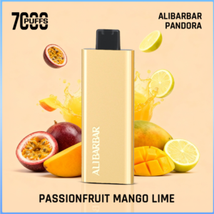Alibarbar Pandora Passionfruit Mango Lime 7000 Puffs