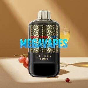 ELF BAR COMBO 25000 Puffs Dual Mode Disposable Vape with Type-C Charging – Grape & Mary Drink