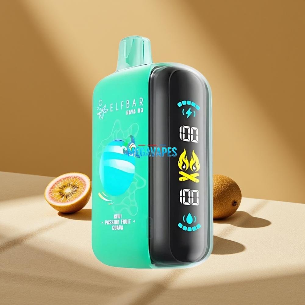 ELF_BAR_RAYA_D3_25000_Puffs_23ml_5_Disposable_Vape_Kiwi_Passion_Fruit_Guava_D6DP0Z6jpg - Mega Vapes Australia