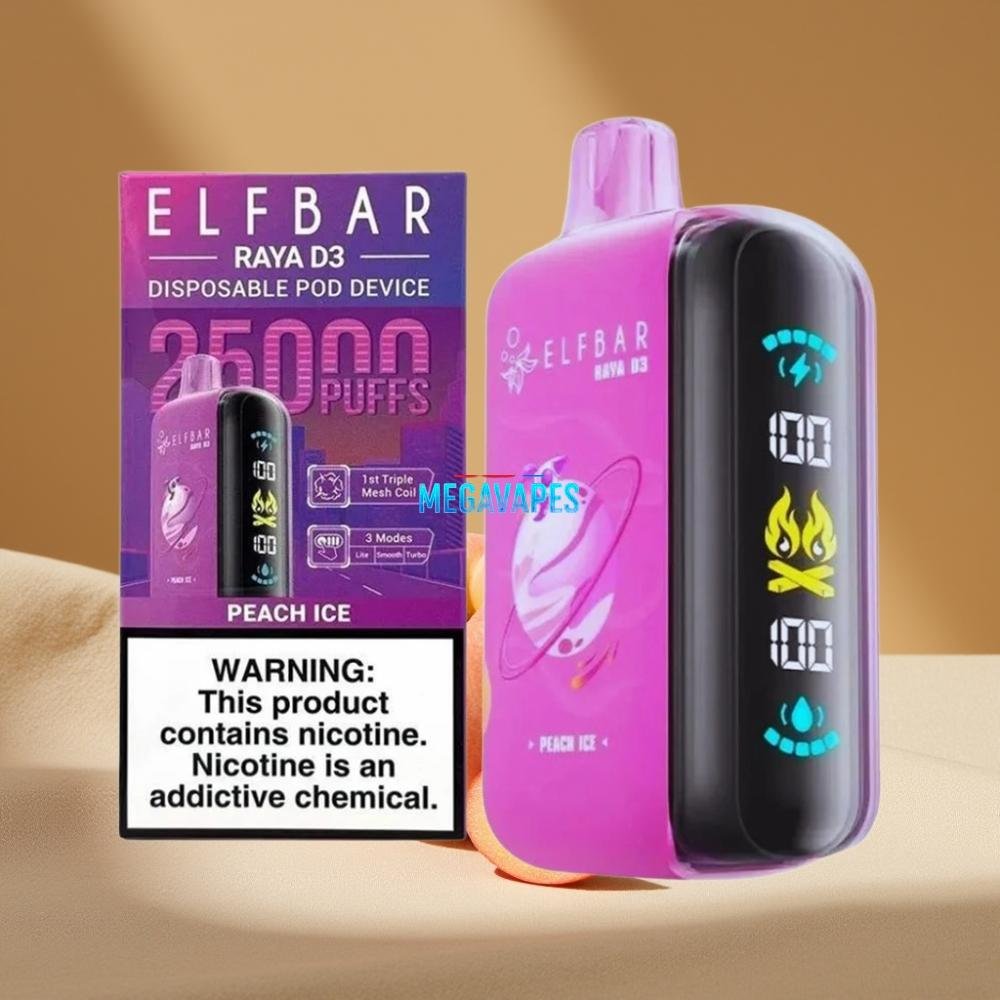 ELF_BAR_RAYA_D3_25000_Puffs_23ml_5_Peach_Ice_Disposable_Vape_D6DP0Z32-1jpg - Mega Vapes Australia