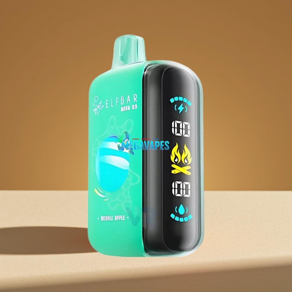 ELF_BAR_RAYA_D3_25000_Puffs_23ml_5_Rechargeable_Disposable_Vape_Double_Apple_D6DP0Z54jpg - Mega Vapes Australia
