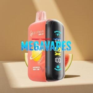 ELF BAR RAYA D3 25000 Puffs 23ml 5% Rechargeable Disposable Vape Watermelon Bubble Gum