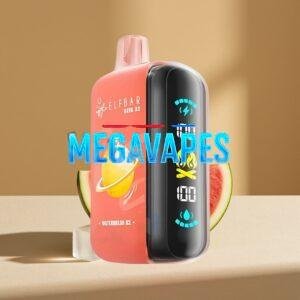ELF BAR RAYA D3 25000 Puffs 23ml 5% Rechargeable Disposable Vape Watermelon Ice