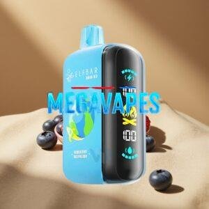 ELF BAR RAYA D3 25000 Puffs 23ml Blueberry Raspberry Disposable Vape