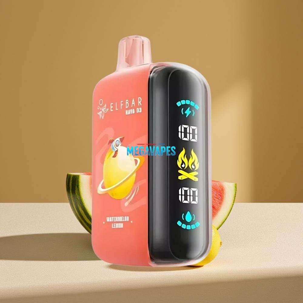 ELF_BAR_RAYA_D3_25000_Puffs_Rechargeable_Disposable_Vape_Watermelon_Lemon_D6DP0Z73jpg - Mega Vapes Australia