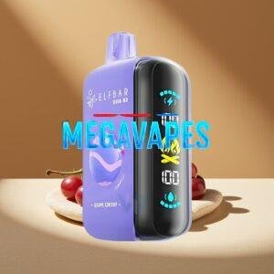 ELF BAR RAYA D3 25000 Puffs Rechargeable Disposable Vape with Screen – Grape Cherry