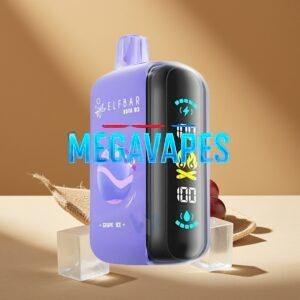 ELF BAR RAYA D3 25K Puffs 23ml Grape Ice Rechargeable Disposable Vape