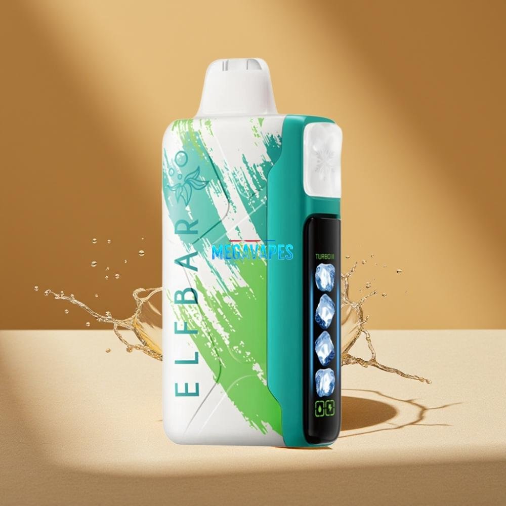 Elf_Bar_Ice_King_40000_Puffs_Rechargeable_Disposable_Vape_with_Adjustable_Cooling_LCD_Display_Baja_Splash_D6DP0Z11jpg - Mega Vapes Australia