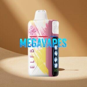 Elf Bar Ice King 40000 Puffs Rechargeable Disposable Vape with Adjustable Cooling & LCD Display – Cherry Strazz