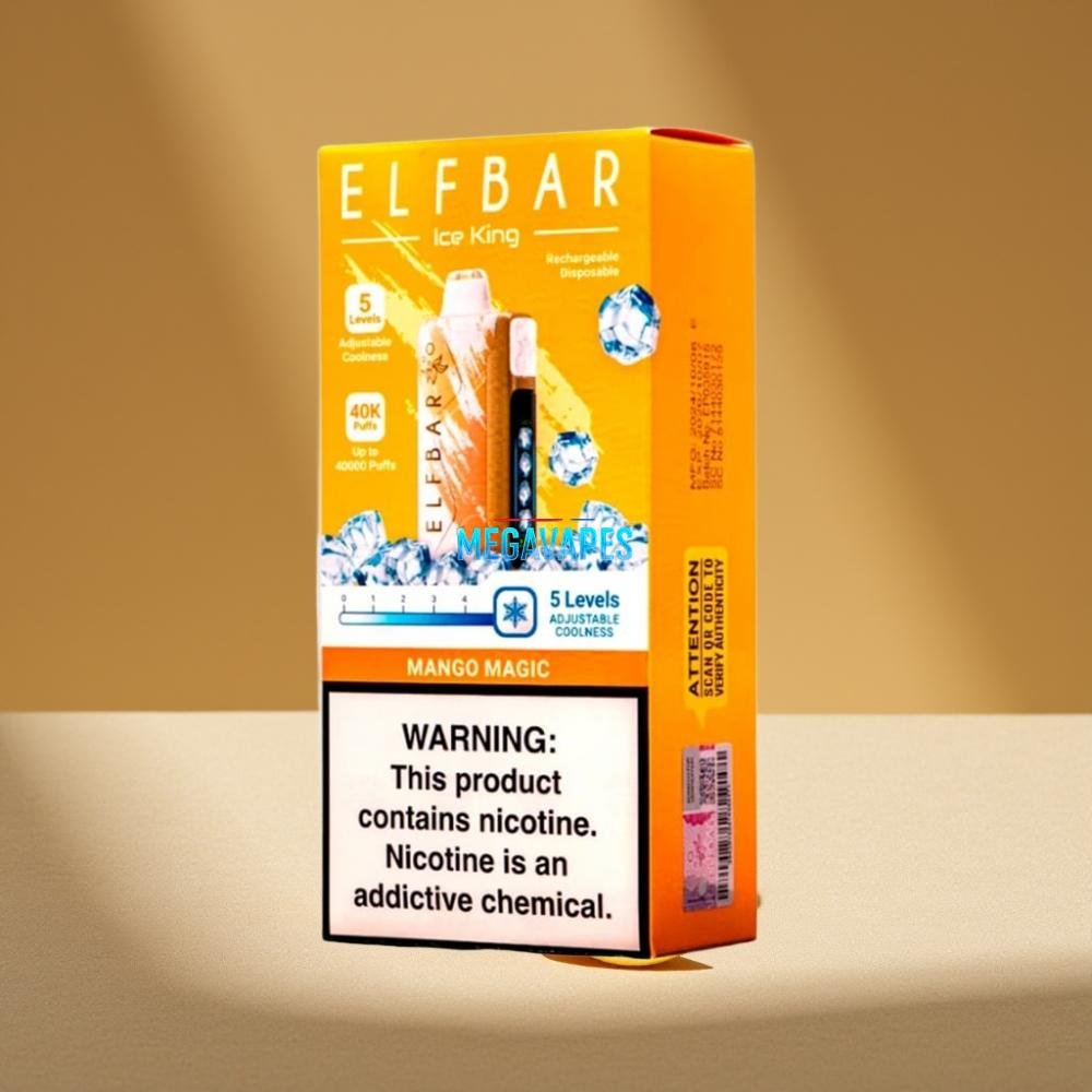 Elf_Bar_Ice_King_40000_Puffs_Rechargeable_Disposable_Vape_with_Adjustable_Cooling_Mango_Magic_D6DP0Z23-2jpg - Mega Vapes Australia
