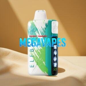 Elf Bar Ice King 40000 Puffs Rechargeable Disposable Vape with Adjustable Cooling Sour Apple Ice