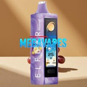 Elf Bar Planet 25000 Puffs 18ml Grape Mesh Disposable Vape