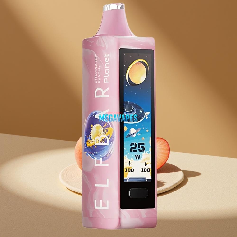 Elf_Bar_Planet_25000_Puffs_5_Mesh_Strawberry_Peach_Disposable_Vape_D6DP0Z20jpg - Mega Vapes Australia