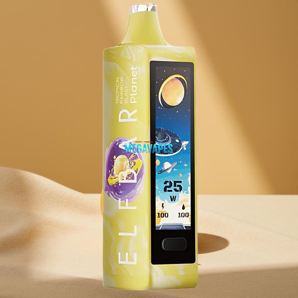 Elf_Bar_Planet_25K_Puffs_50mg_Tropical_Rainbow_Blast_Rechargeable_Disposable_Vape_D6DP0Z22jpg - Mega Vapes Australia