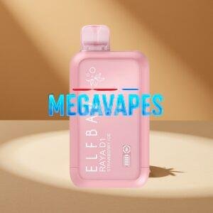 Elf Bar Raya D1 13000 Puffs 18ml Rechargeable Disposable Vape Strawberry Ice