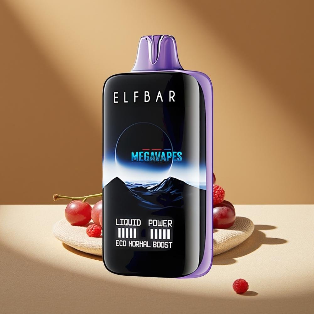Elfbar_Moonnight_40000_Puffs_Grape_Raspberry_22mL_1000mAh_Mesh_Coil_X0AUS105jpg - Mega Vapes Australia