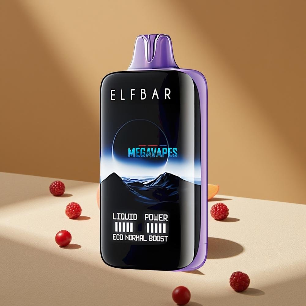 Elfbar_Moonnight_40000_Puffs_Peach_Berry_22ml_E_Liquid_1000mAh_Rechargeable_Mesh_Coil_X0AUS1016jpg - Mega Vapes Australia