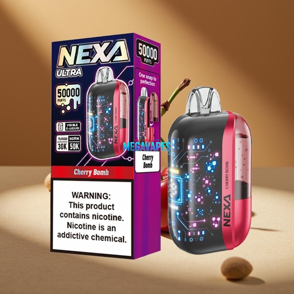 NEXA_Ultra_50K_Disposable_Vape_20mL_5_Nicotine_Dual_Mesh_Coils_2FV4857-1jpg - Mega Vapes Australia