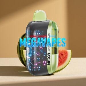 NEXA_Ultra_50K_Disposable_Vape_20mL_5_Nicotine_Dual_Mesh_Type_C_Sour_Watermelon_2FV4359jpg - Mega Vapes Australia