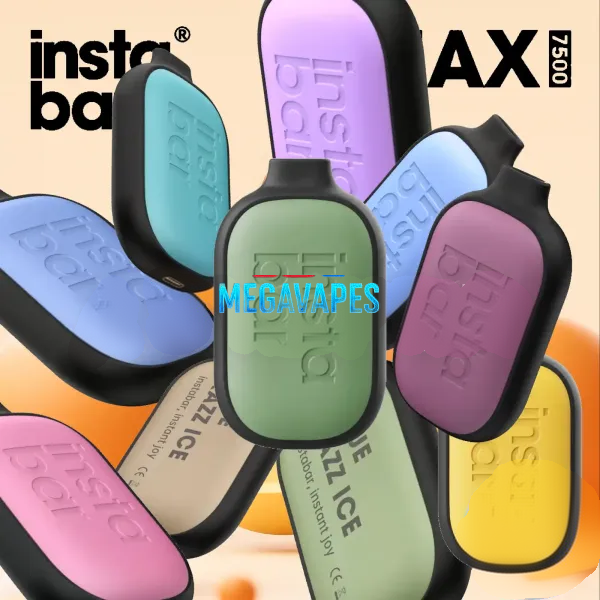 Buy 10 Pack Insta Bar Max 7500 Puffs - Bulk Mix Match - Mega Vapes Australia Buy 10 Pack – Insta Bar Max 7500 Puffs | Bulk Mix & Match | Mega Vapes Shop Australia